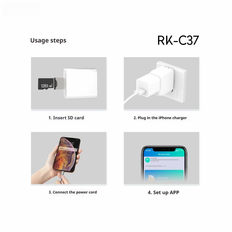 Automatic Backup Device Lazy Mobile Phone Data Automatic