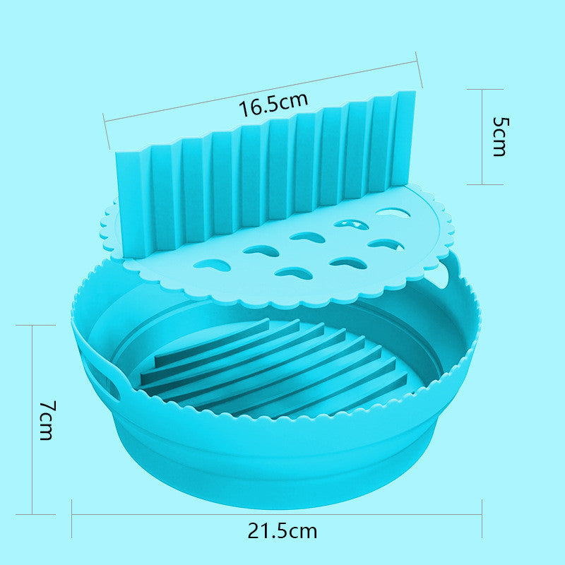 Bandeja de silicona para hornear multifuncional plegable