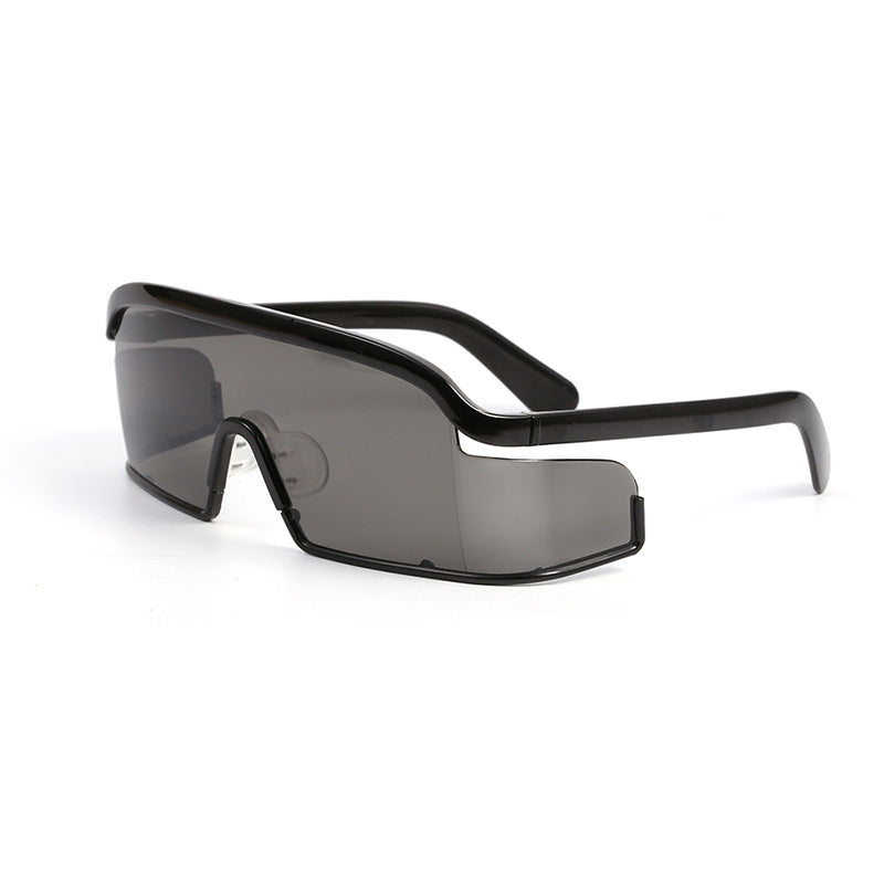 Fashion Large Rim Colorful Sunglasses