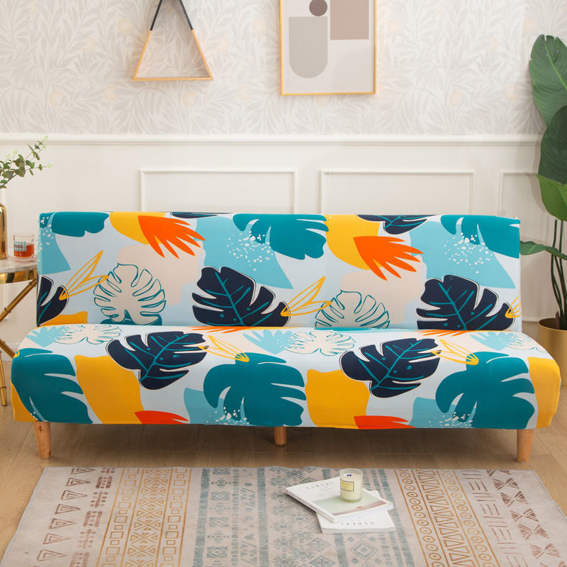 No Armrest Folding Sofa Bed Cover Universal Sofa Cover All-inclusive Simple Sofa Cover Fabric 18 M Sofa Cover