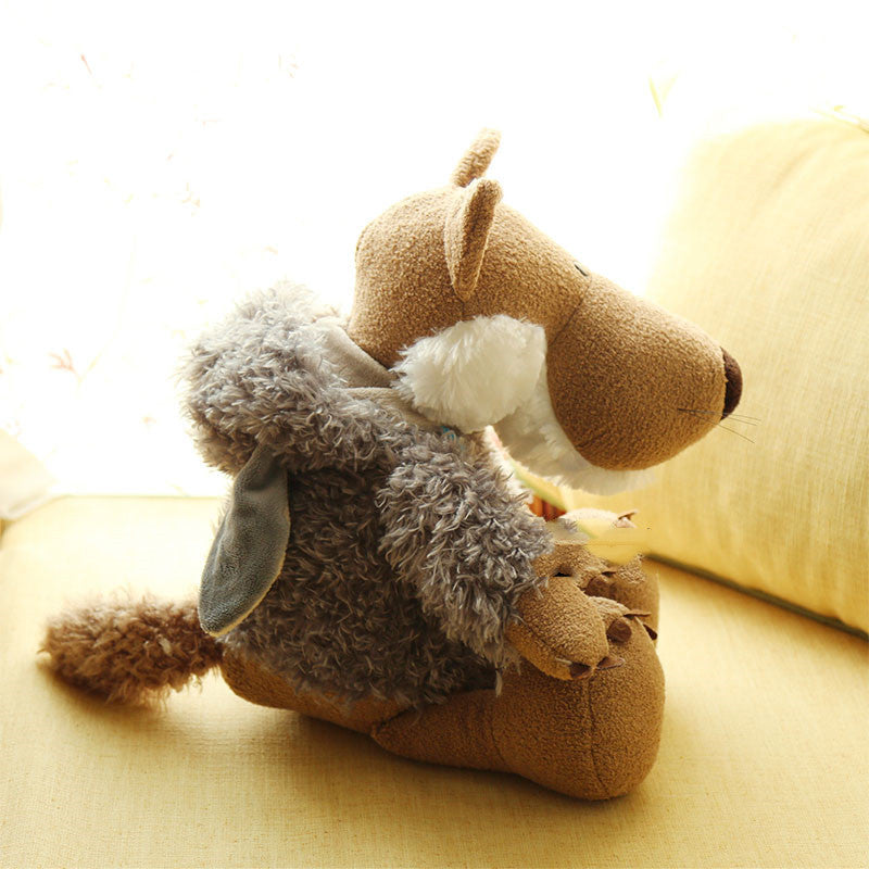 Creative Stuffed Toy With PP Cotton Stuffed Wolf Doll