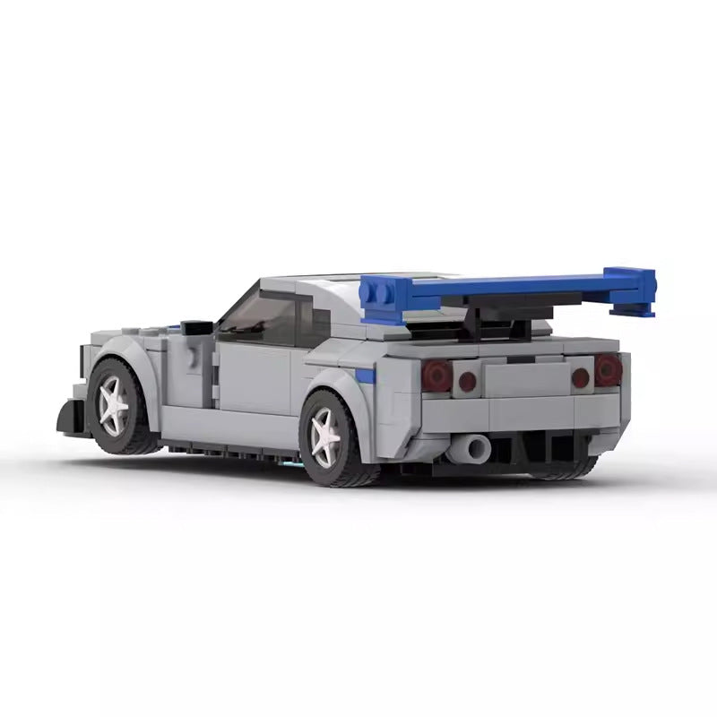 MOC-138041 Skyline R34 Children's Puzzle Building Blocks Toy