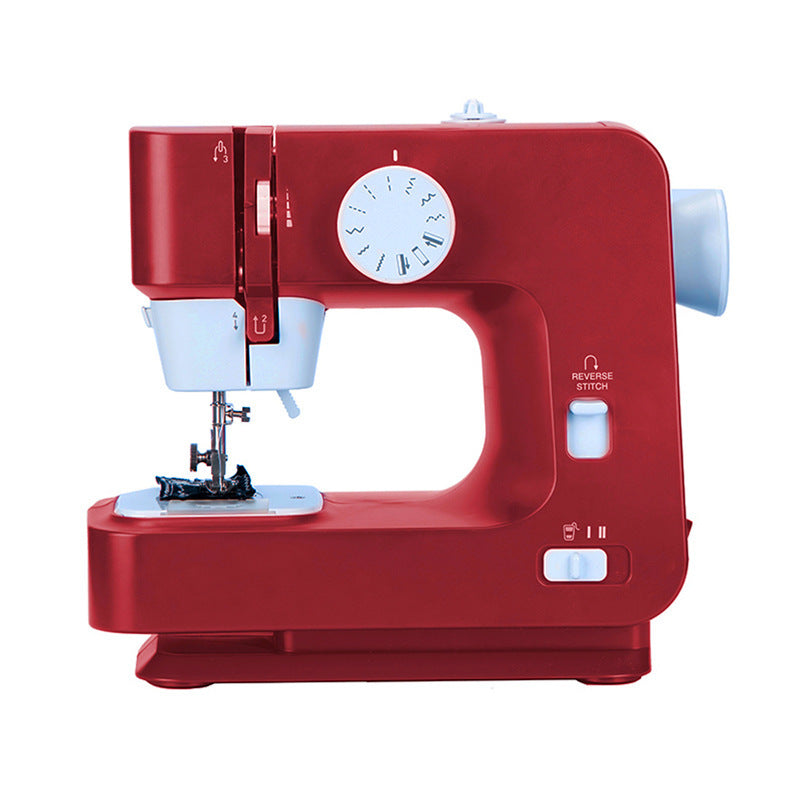 Machine à coudre domestique petite mini automatique multifonction