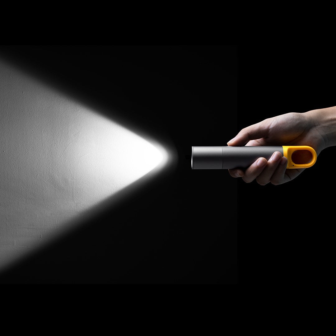 Lumen Bright Flashlight Stepless Zoom Long-lasting Battery Life Outdoor Camping