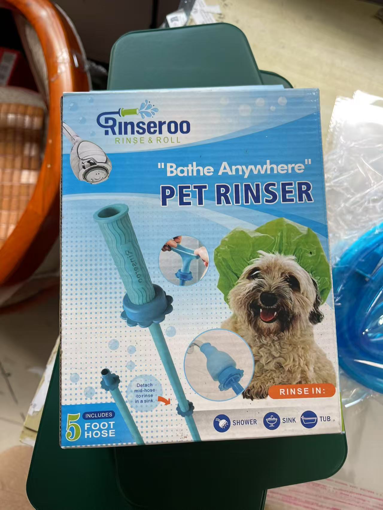 Rinser Silicone Connector Pet Bath Water Pipe