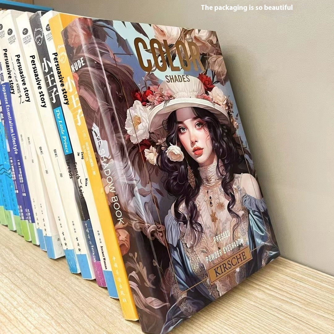 Long Lasting And Does Not Fade 72 Color Eyeshadow Book