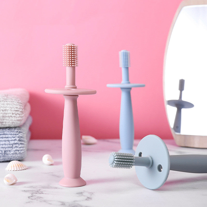 Silicone Toothbrush For Baby Wash Tongue Coating