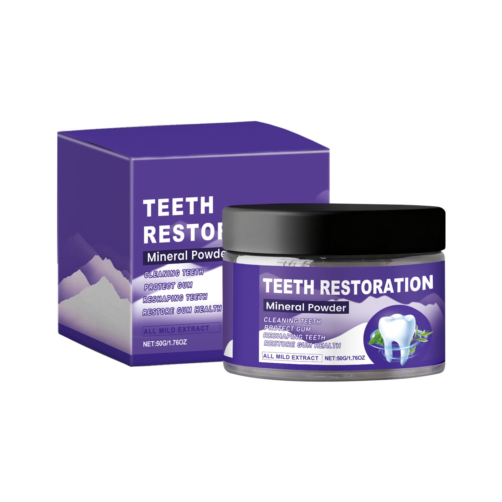 Oral Care Tooth Powder Daily Care Clean Teeth Odor