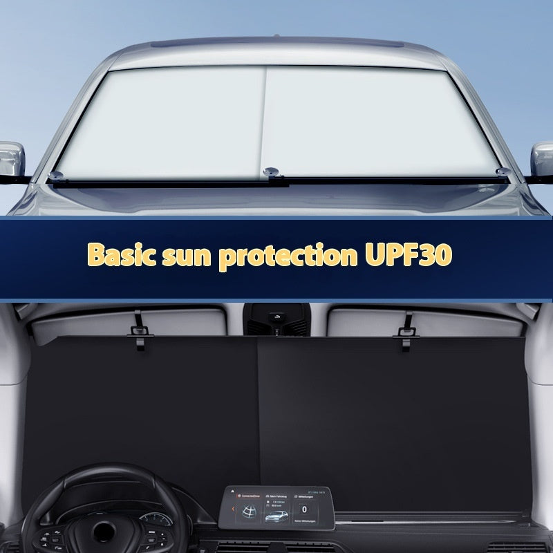 Car Windshield Curtain Car Privacy Tinted Shade