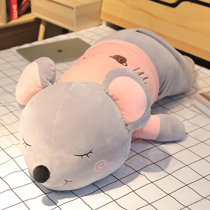 Smiley Mouse Rat Soft Stuffed Plush Pillow Toy