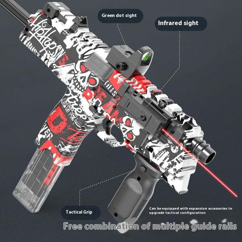 MP9 High-speed Electric Automatic Continuous Delivery Of Left-wheel Submachine Gun
