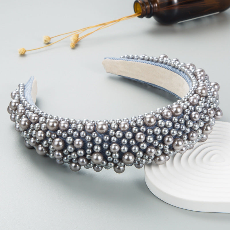 Baroque Sponge Pearl Hair Accessories