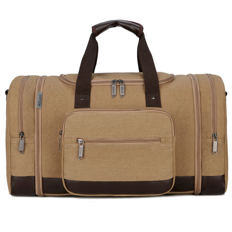 Sac de voyage grande capacité en toile Sac de cabine pour hommes Sac de sport coréen Sac de gym