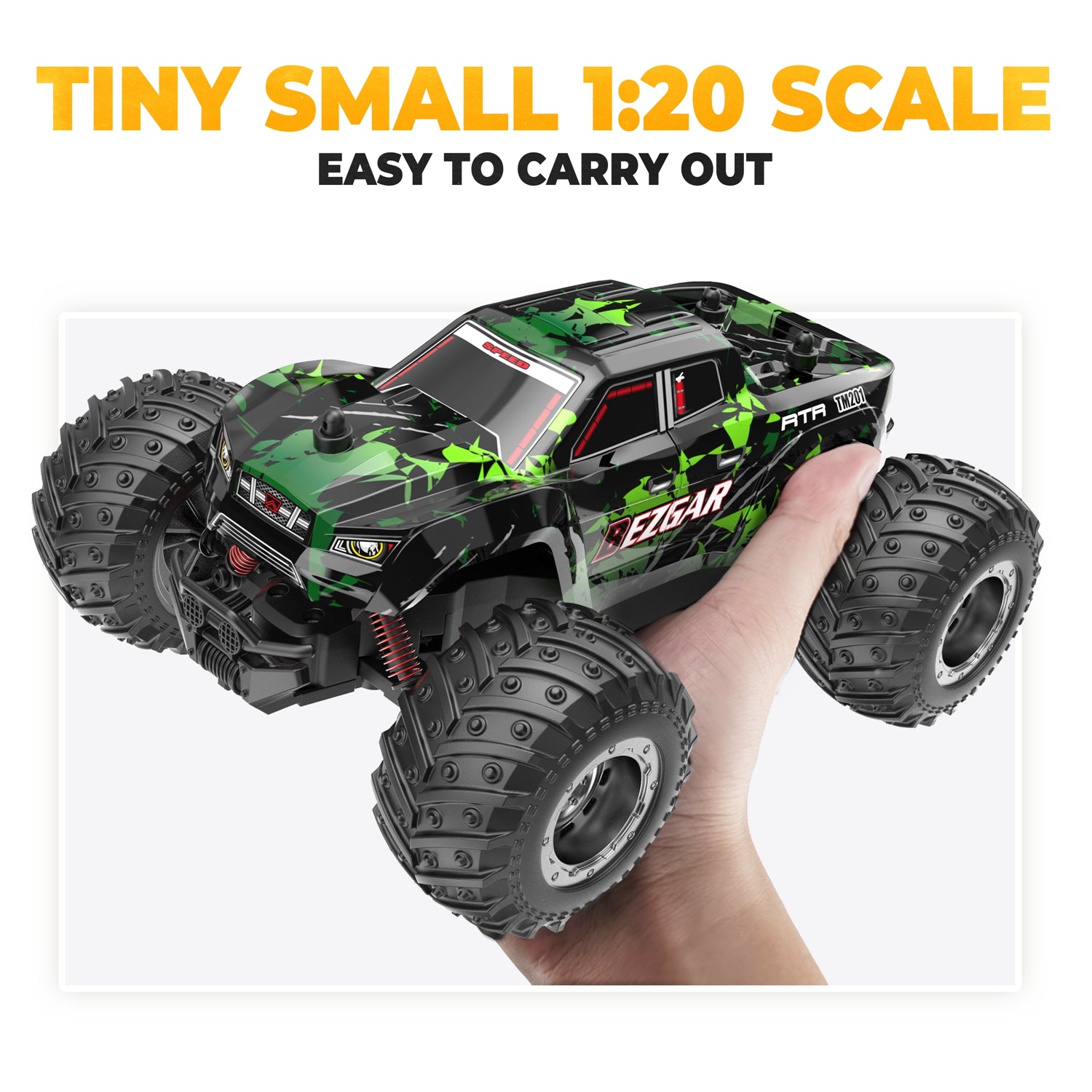 Remote Controlled All-terrain Off-road Toy