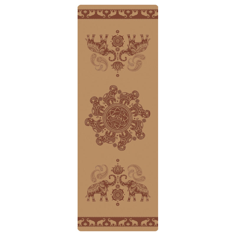 Rubber Yoga Mat Sweat-absorbent Non-slip