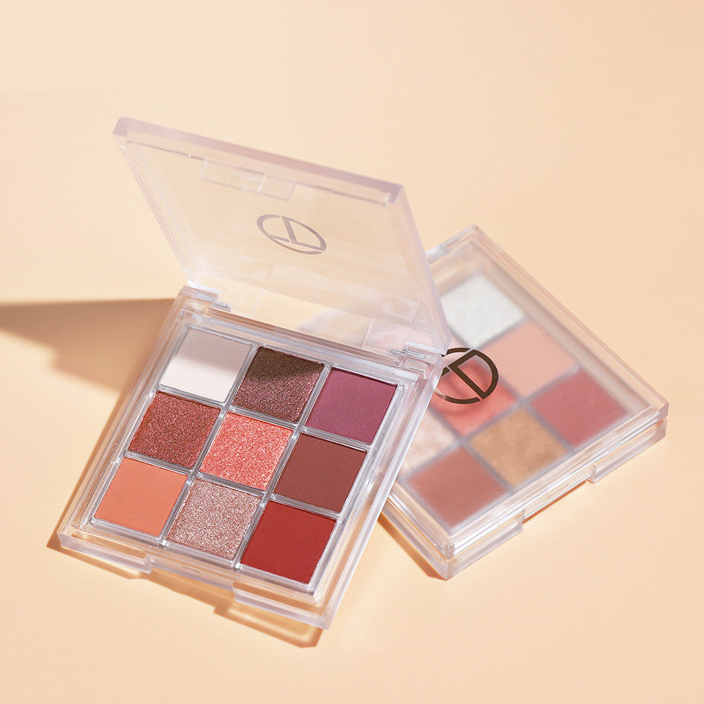 Earth Color Matte Pearlescent Nine  Eyeshadow
