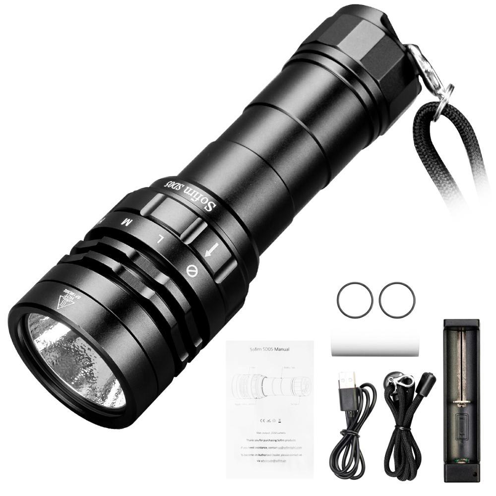 Diving Flashlight Led Bulb Diving Lamp Charging