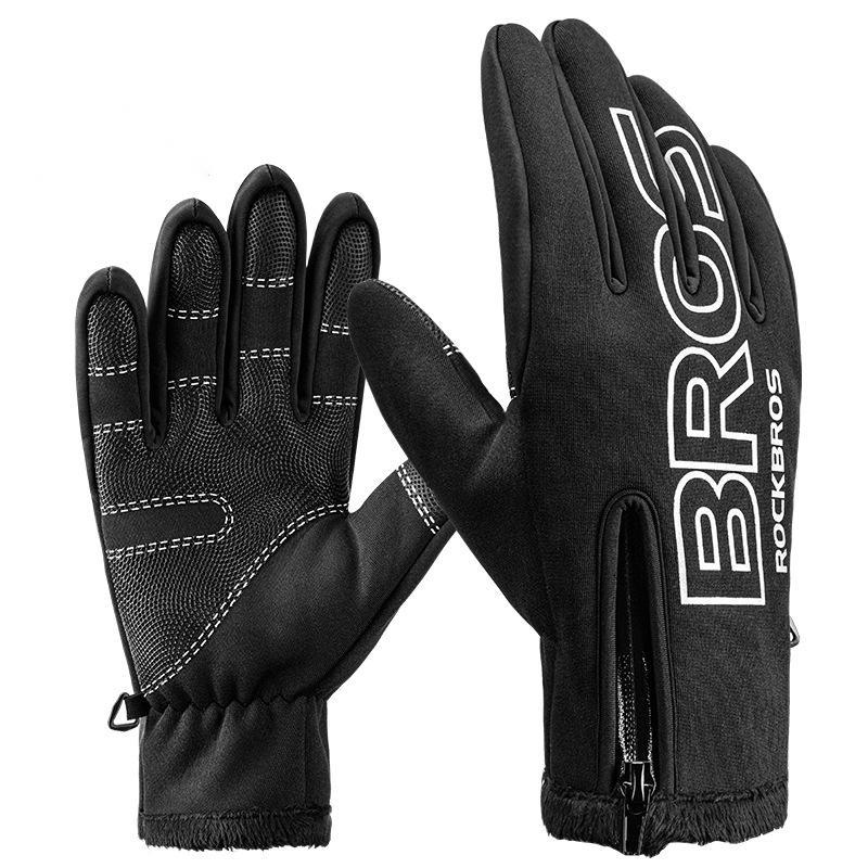 Rock Brothers Full Finger Thermal Riding Gloves