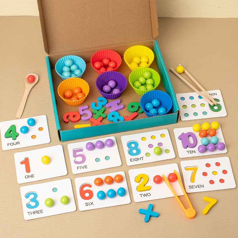 Digital Cognitive Pairing Educational Marbles Toy
