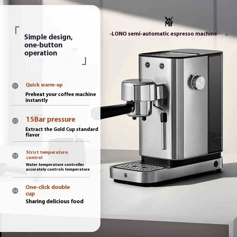 Machine à expresso semi-automatique domestique