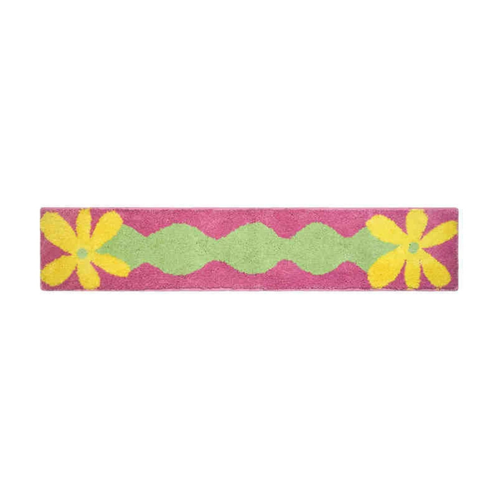 Colorful Cartoon Dopamine Flocking Tufted Combo Carpet Living Room Kids Room Bedroom Bedside Blanket Plush Floor Mats Foot Mats Free To Assemble And Patchwork Favorite Patterns 30x150cm