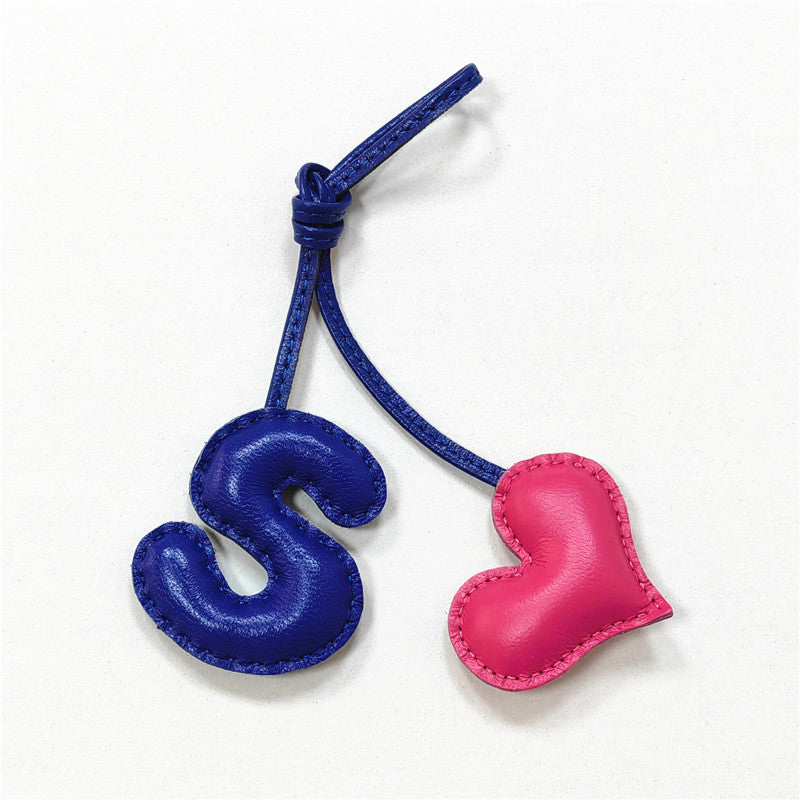 Handmade Stitching Letters With Love English Letters Bag Ornaments