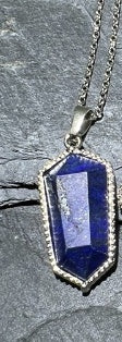 Natural Amethyst Crystal Agate Pendant Rough Stone Gemstone Necklace