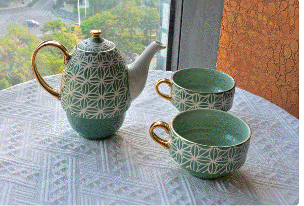 Teapot Sets Two Cups Of Afternoon Tea Set