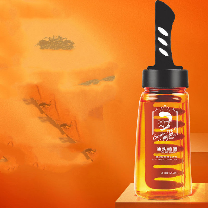 Huile capillaire Baume coiffant Gel coiffant Rafraîchissant Peigne