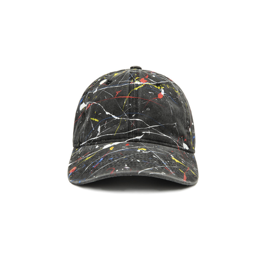 Hand-splashed Baseball With Curved Brim