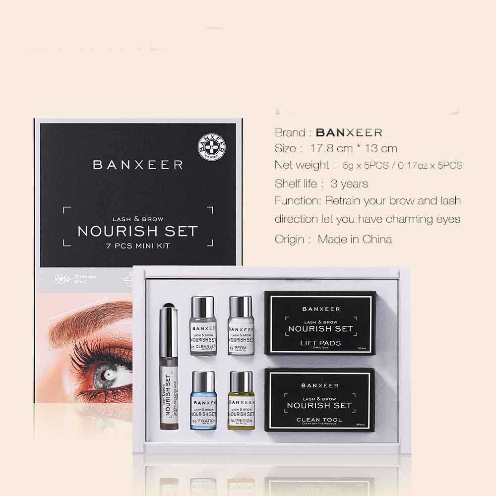 Semi-permanent Curling Eyelash Styling Liquid Set