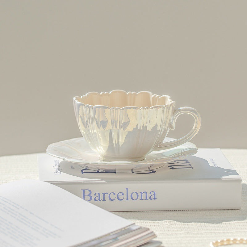 Delicate Afternoon Tea Ceramic Cup And Plate