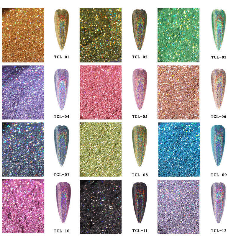 Nail Laser Powder Ins Fine New High-quality Aperture Set