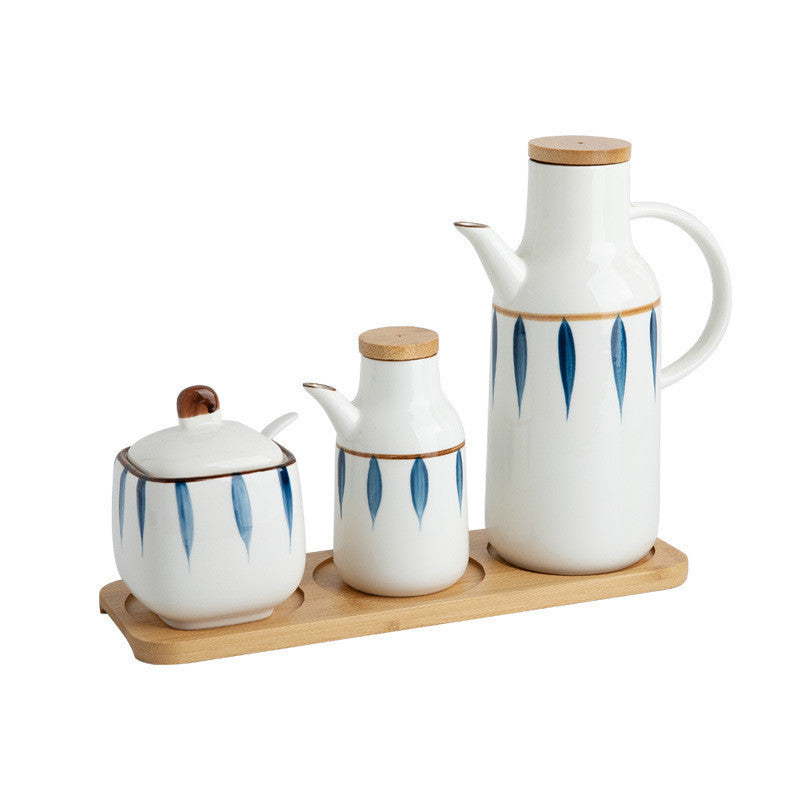Oil Pot Soy Sauce Vinegar Pot Condiment Bottle