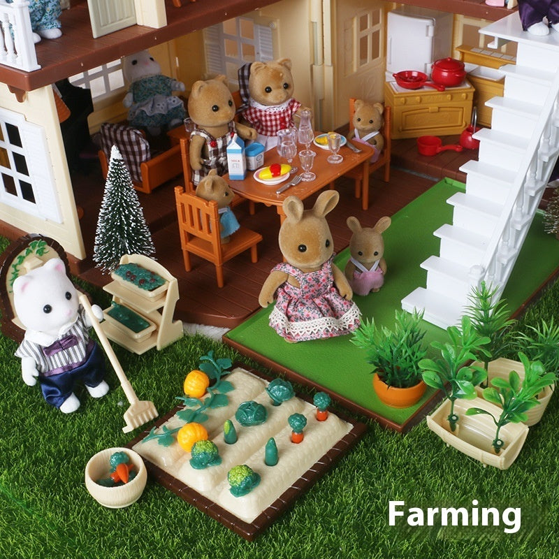 Miniature Model Kitchen Scene Play House Toy