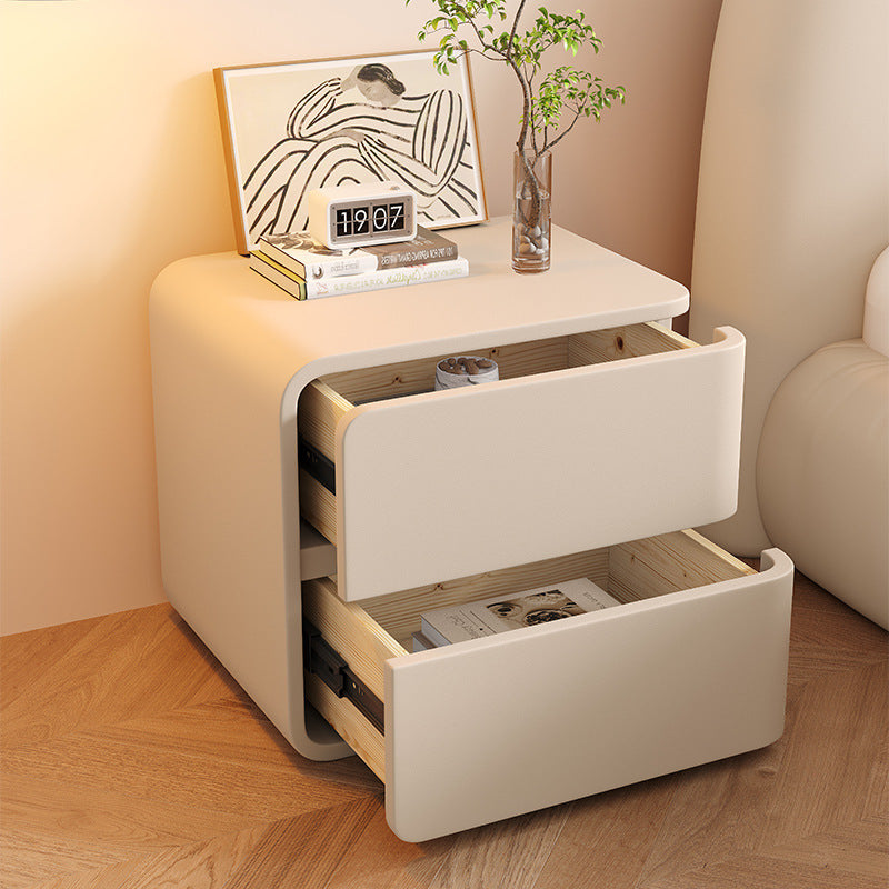 Household Bedroom Bedside Storage Cabinet Density Plate