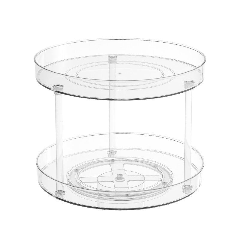 Household Storage Rack Kitchen Spice Jar Multi-purpose Rotating Plate