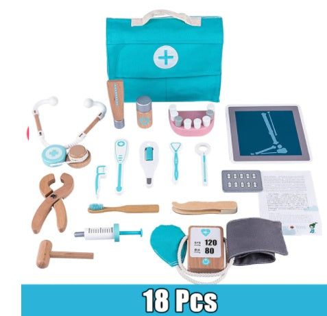Girl play house simulation doctor injection toy gift