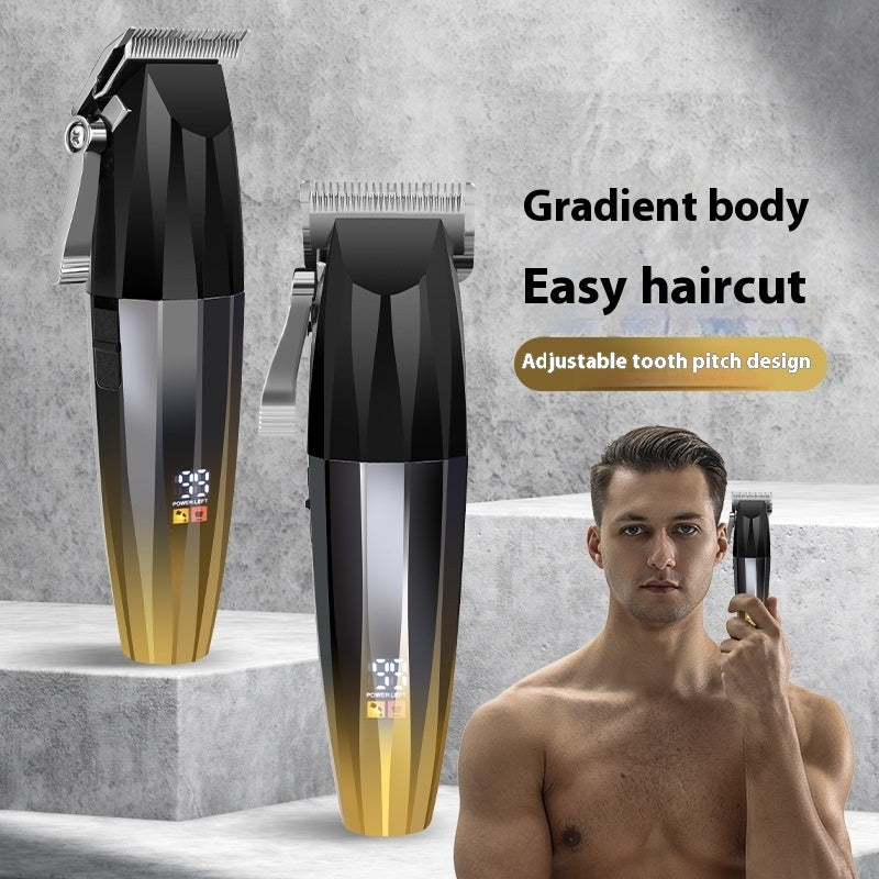 LCD Digital Display High Power Electric Hair Clipper Hair Salon Household Men