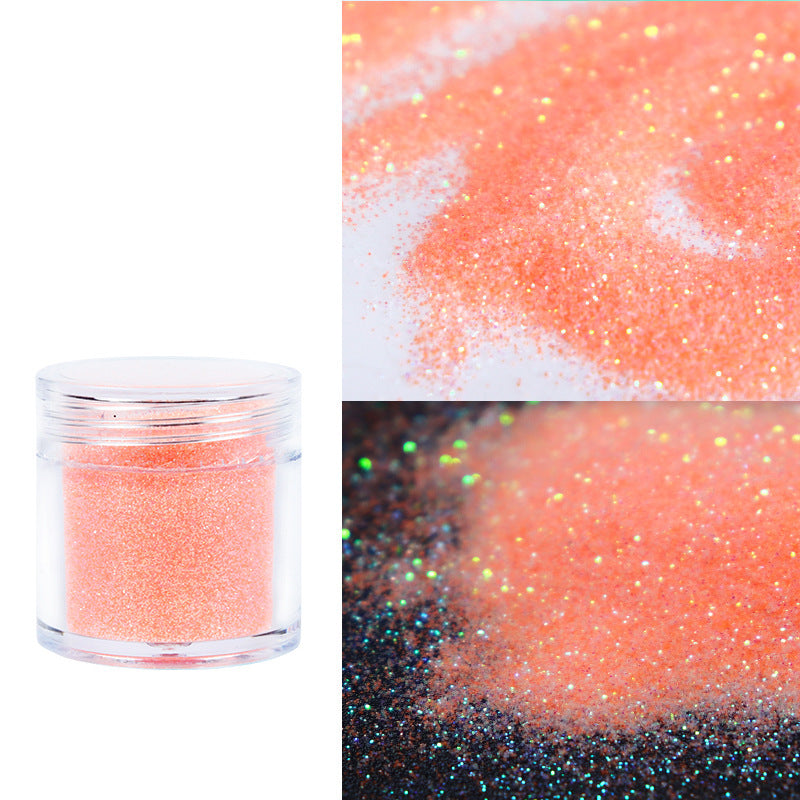 Bottled Sea Salt Granulated Sugar Woolen Nail Shimmering Powder