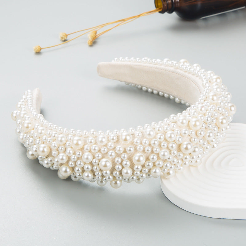 Baroque Sponge Pearl Hair Accessories