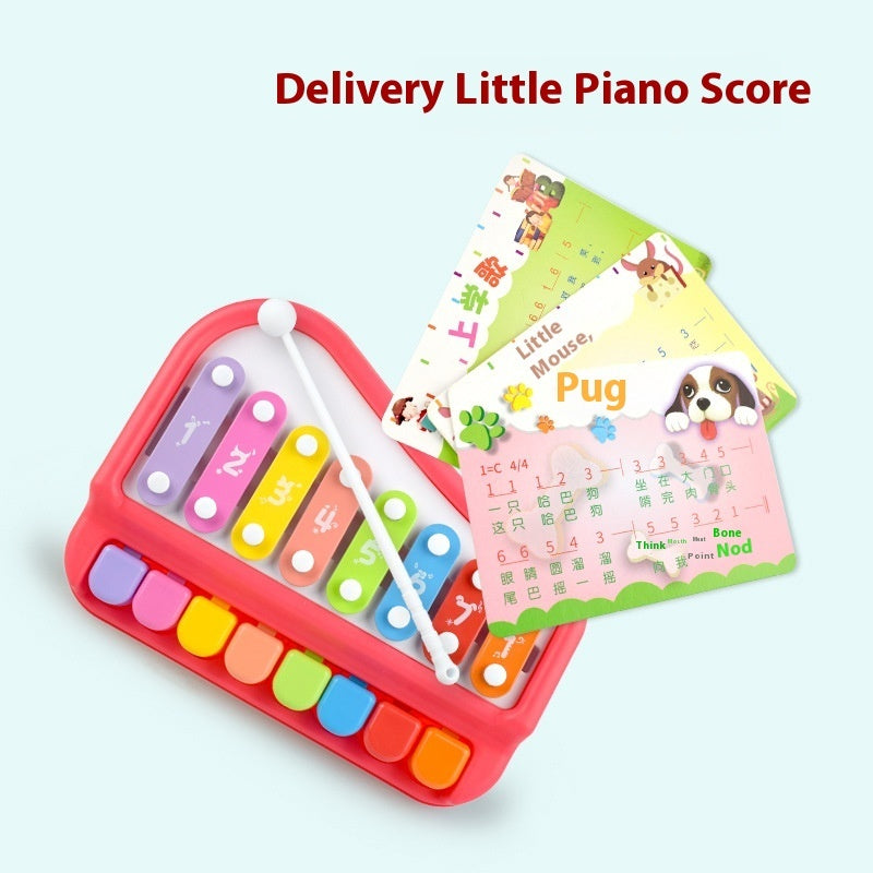 Children's Puzzle Eight-tone Toy Piano Percussion Instrument