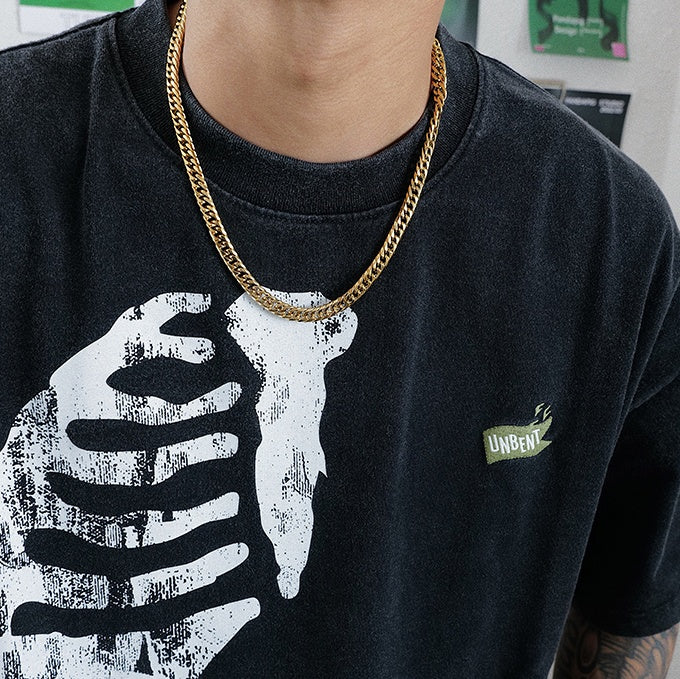 Titanium Steel Hip Hop Street Versatile Necklace