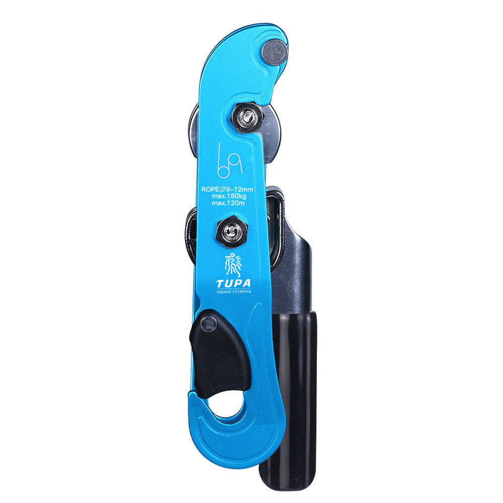 Automatic Manual Descent Device For Rock Climbing