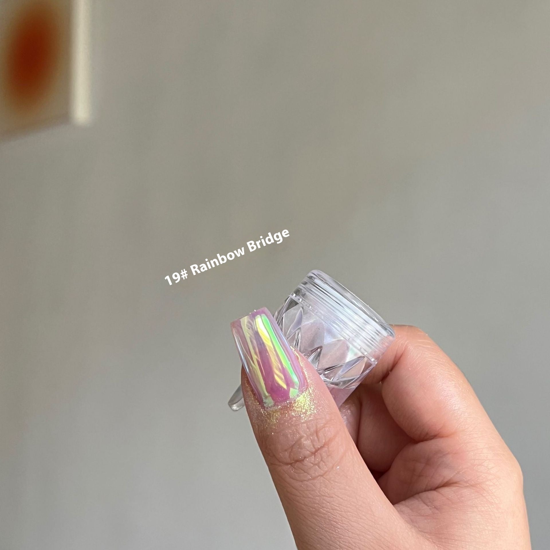 Sky Mirror Aurora Powder Nail Beauty Ornament