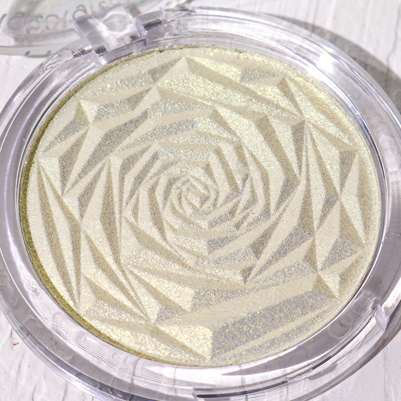 Palette Rose Diamond Illuminateur Poudre Blush pour éclaircir et faire briller
