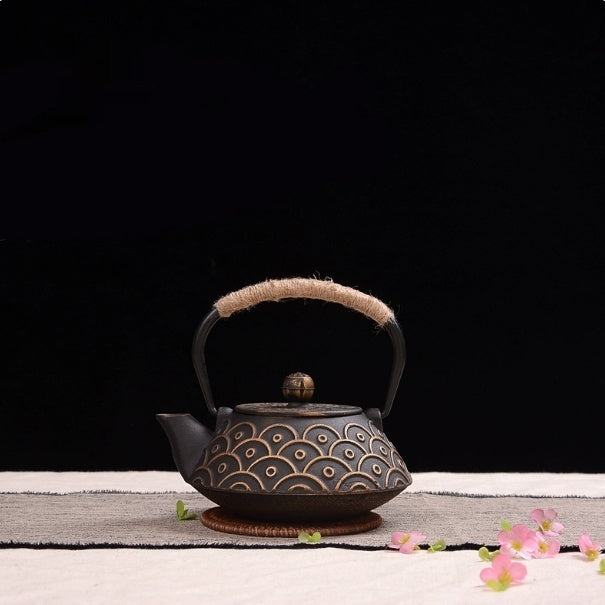 Cast Iron Teapot, Pig Iron Teapot, Boiling Teapot, Boiling Teapot, Brewing Teapot