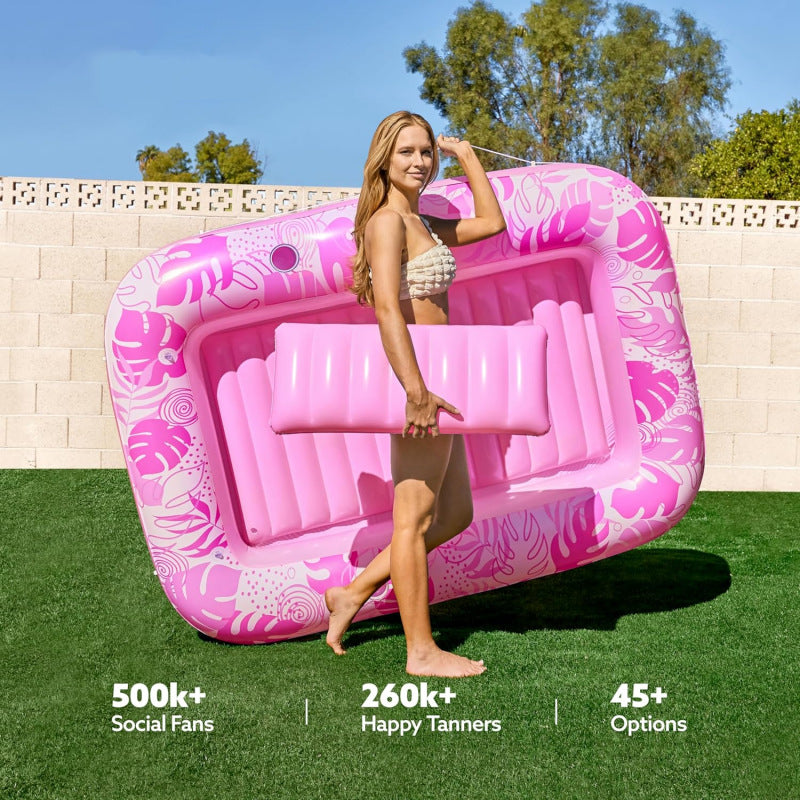 Inflatable Floating Bed Swimming Pool Water Bed
