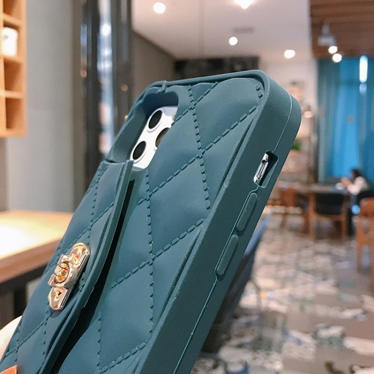 Silicone Card Wallet Handbag Mobile Phone Case