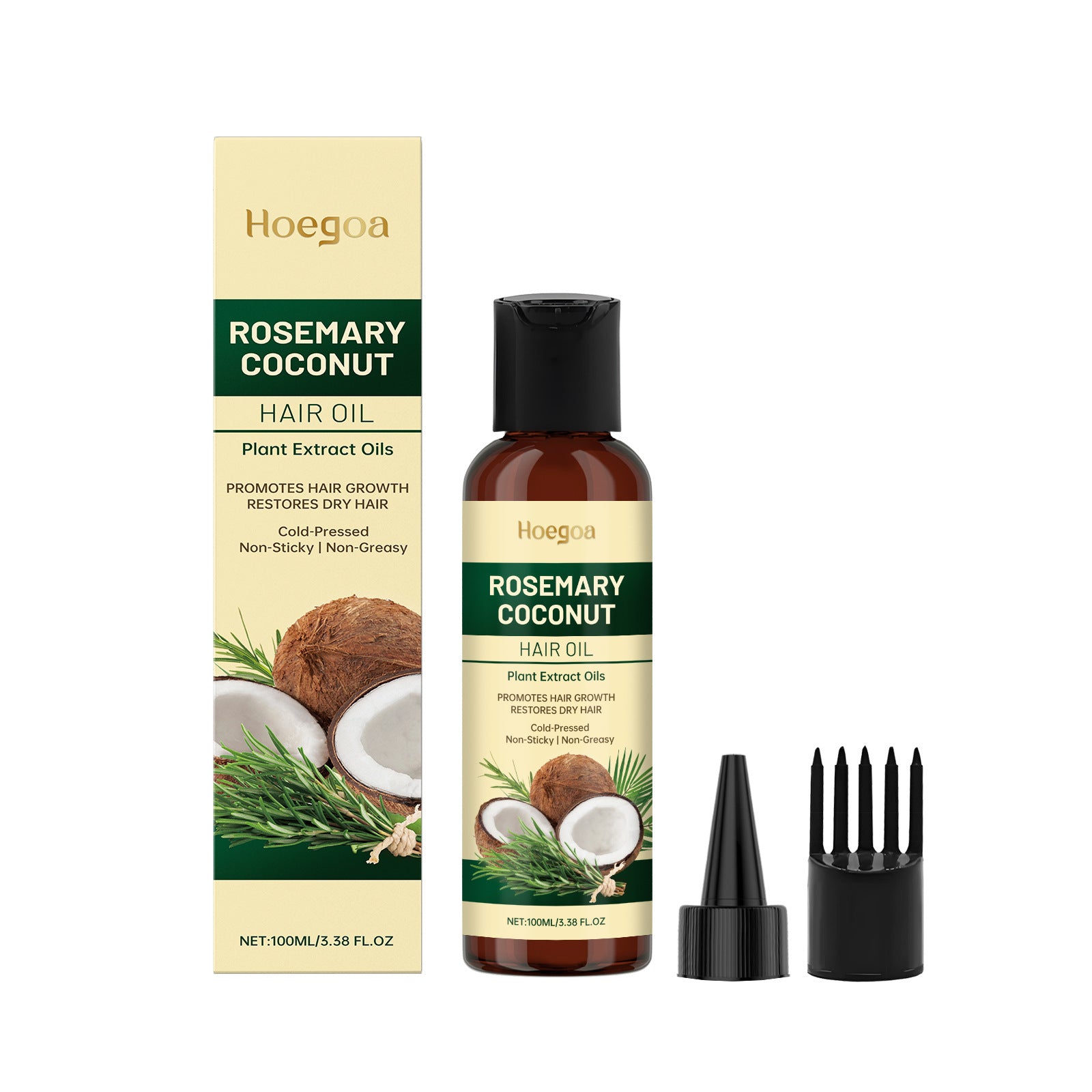 Huile Capillaire Romarin Coco Nourrissante Hydratante Soin Parfumé Soin Capillaire